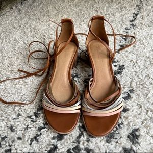Madewell Wrap Heeled Sandals